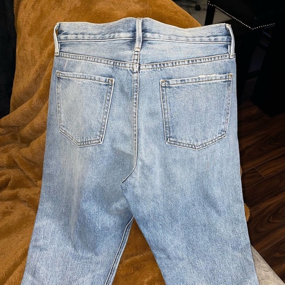 Frame Denim Le Piper Jean Ellington Rips Cropped Jeans - Picture 8 of 13